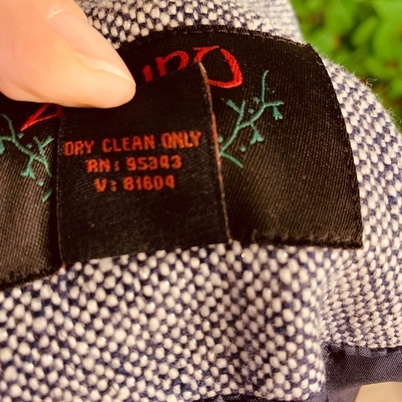 Ashro Women’s Tweed 5 Button Wool Blend Gray/Black Blazer Size 8 - Picture 9 of 13